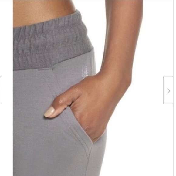 Free People Sunny Skinny Sweatpants in Charcoal Grey NWT - Picture 6 of 15